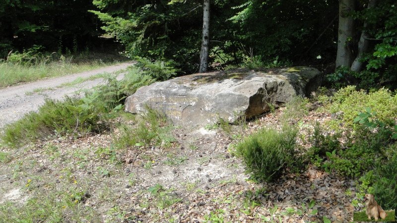 Ritterstein Nr. 092-2 Zum Röhringsbrunnen 70 Schr. rechts.JPG - Ritterstein Nr.92  Zum Röhringsbrunnen 70 Schr. rechts